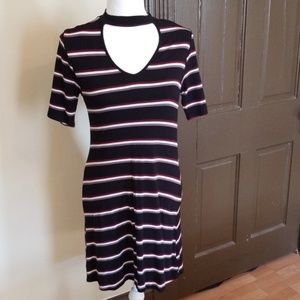 Choker neck dress/tunic